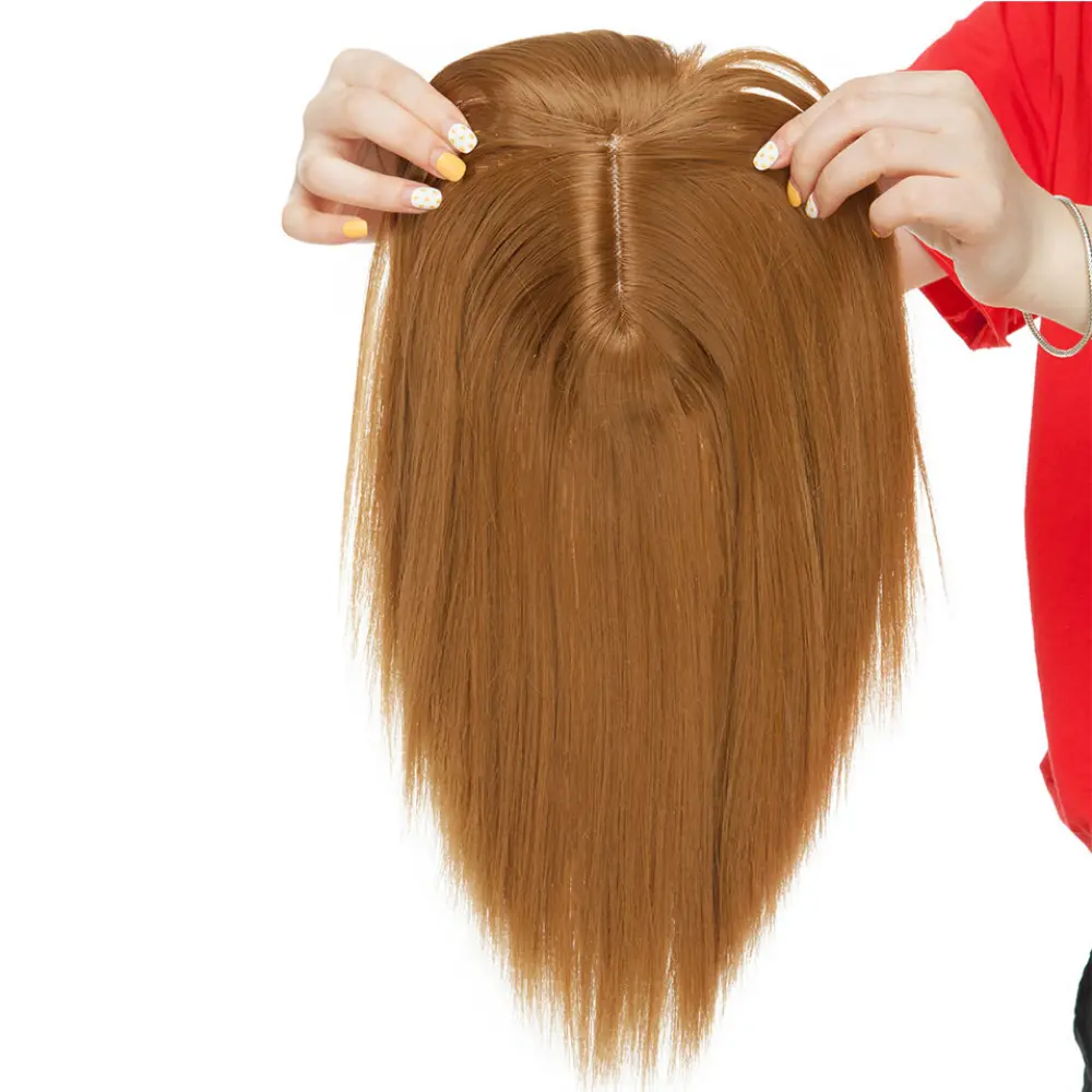 Clip On Hair Topper Pieces Synthetic Wiglet For Women 7