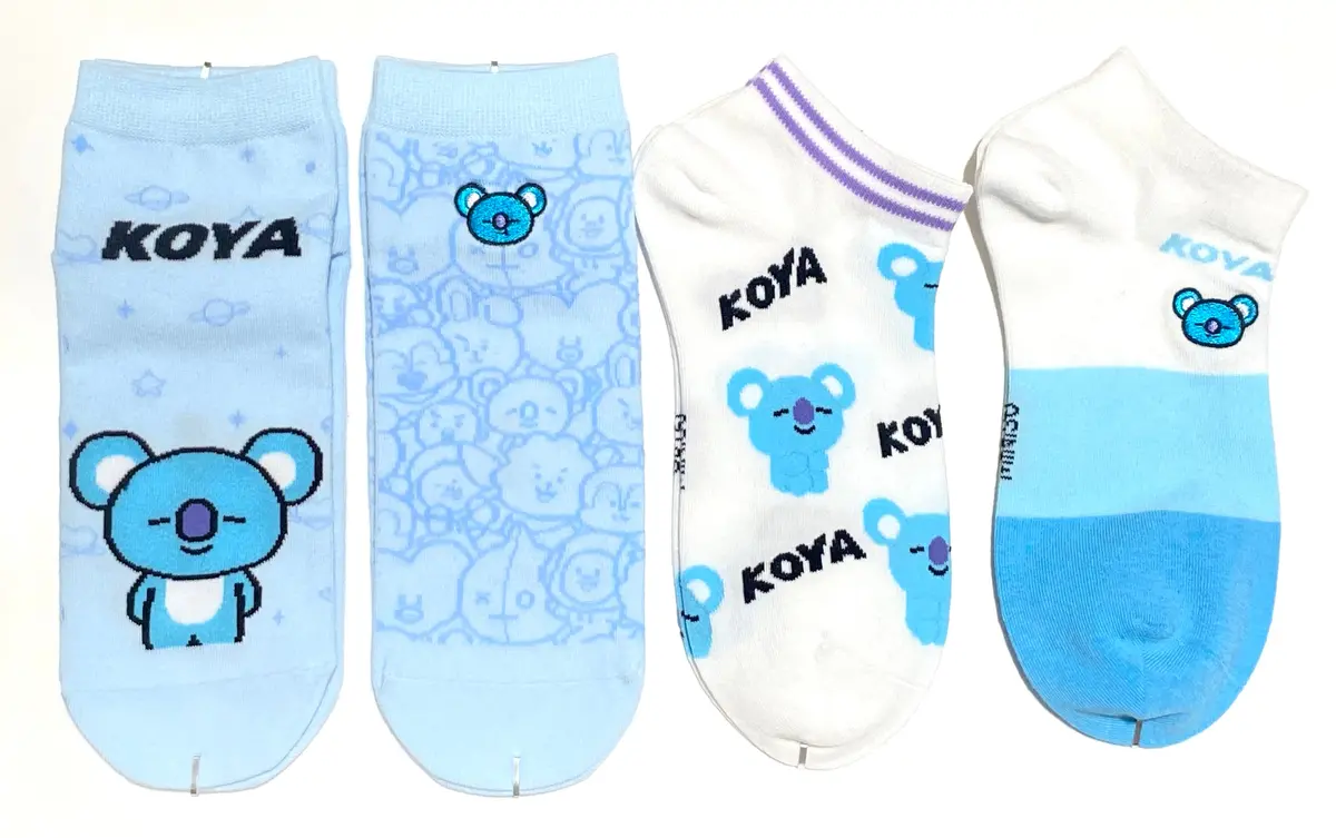 Bt21 Collection Ankle Socks 1 Pair (Koya) 1