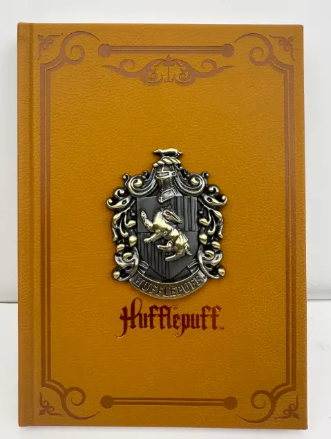 Harry Potter A5 Pu Embossment Hardcover Book (96 Sheets) (Hufflepuff) 2