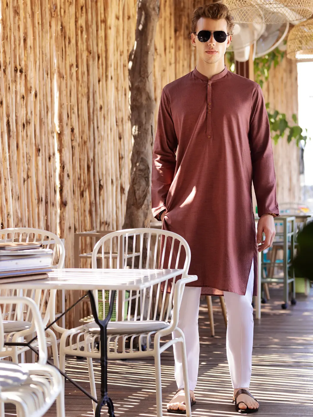 Rust Kurta - Al-K-988 1