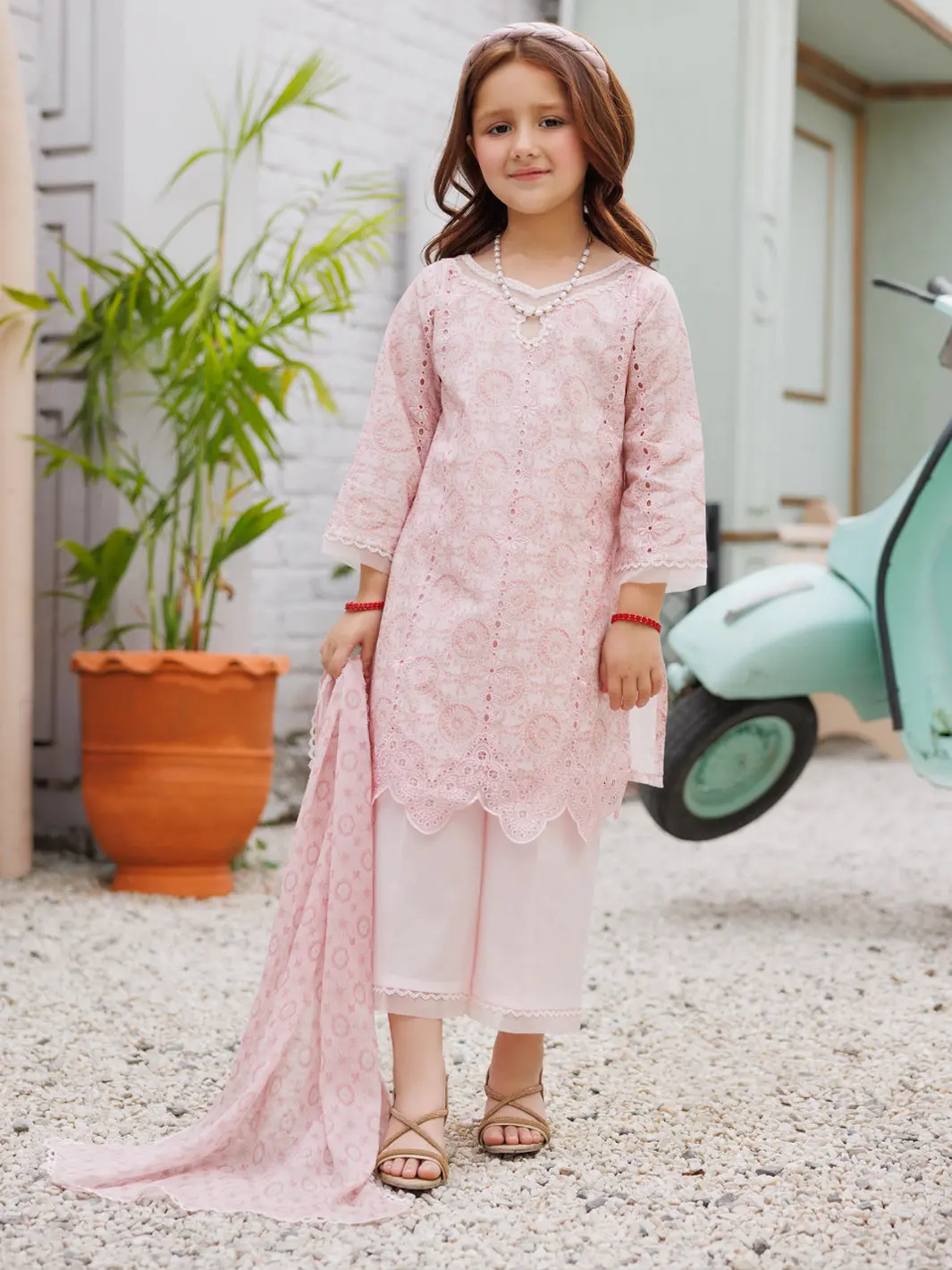 Light Pink Lawn Formal 3Pc Stitched - Algr-3Ps-Ls-037 1