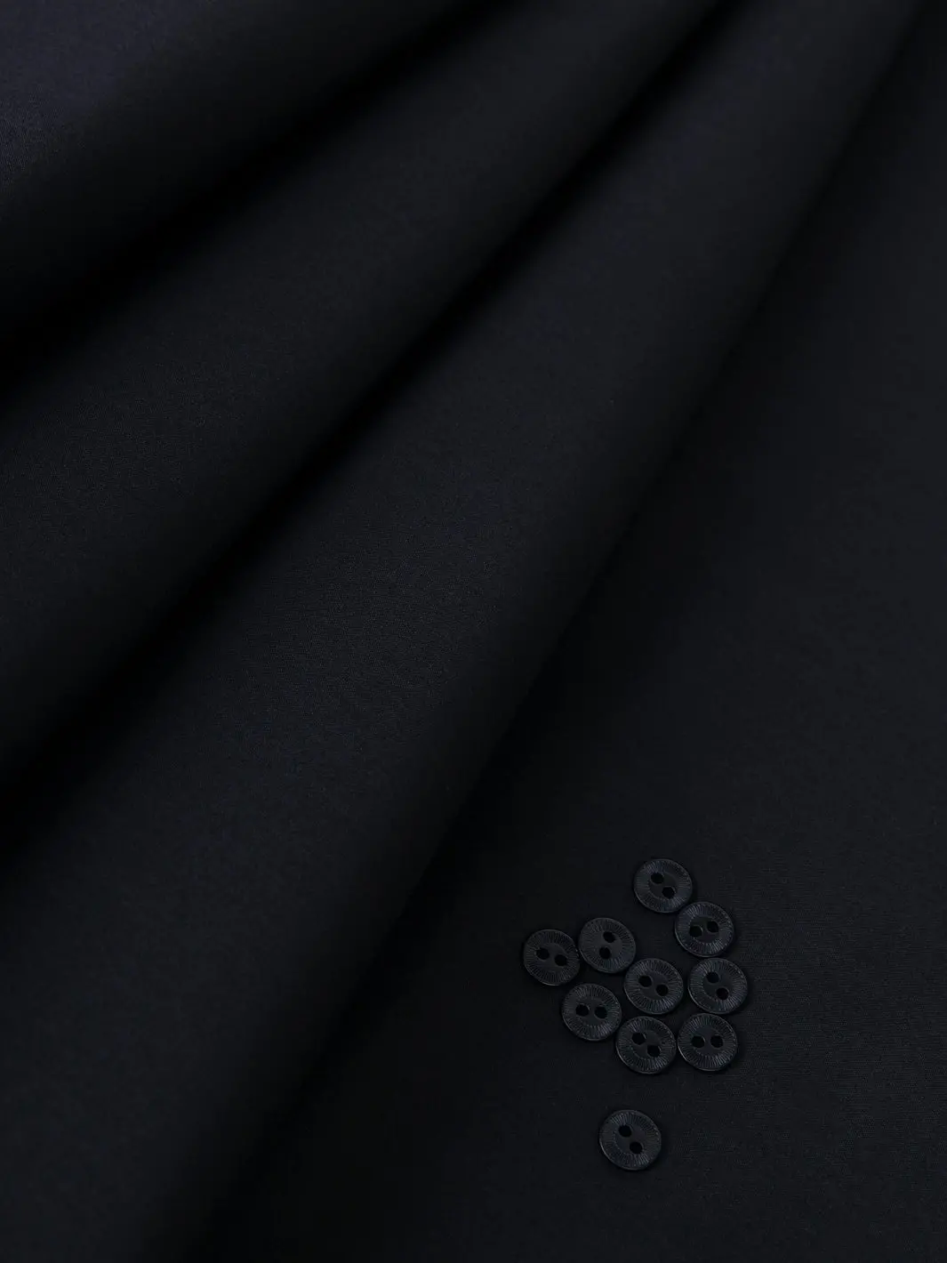 Black Blended Unstitched Fabric - Al-Johar-23 1