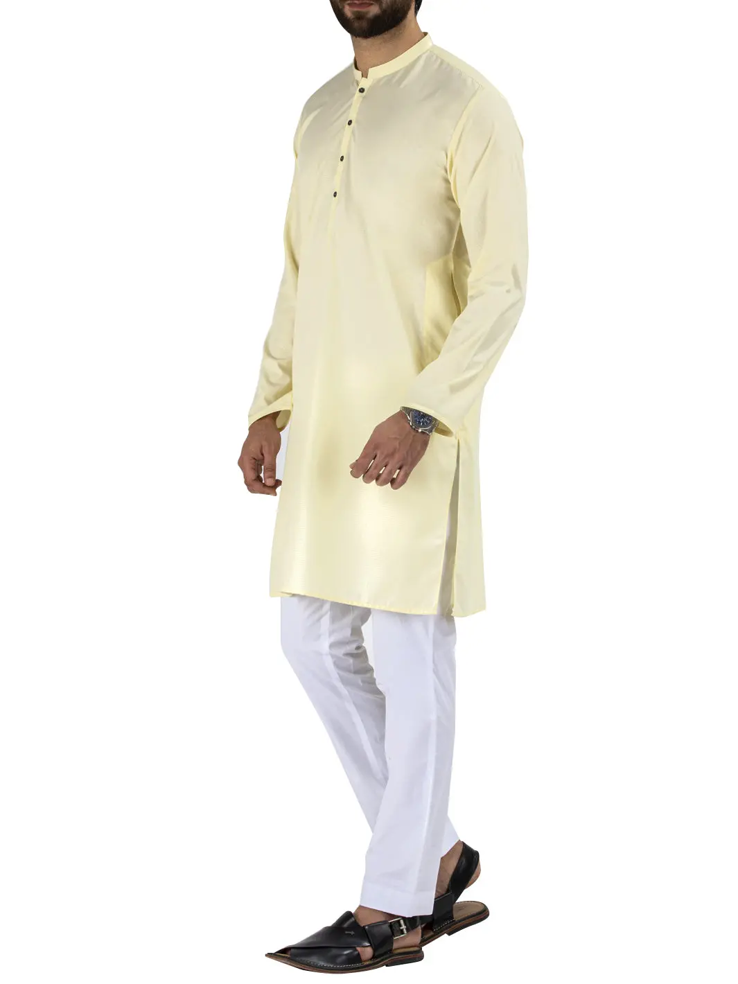 Yellow Kurta - Al-K-867 1