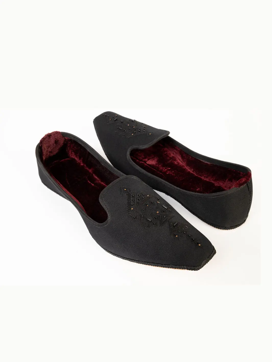Black Blended Khussa - Al-Kh-134 1