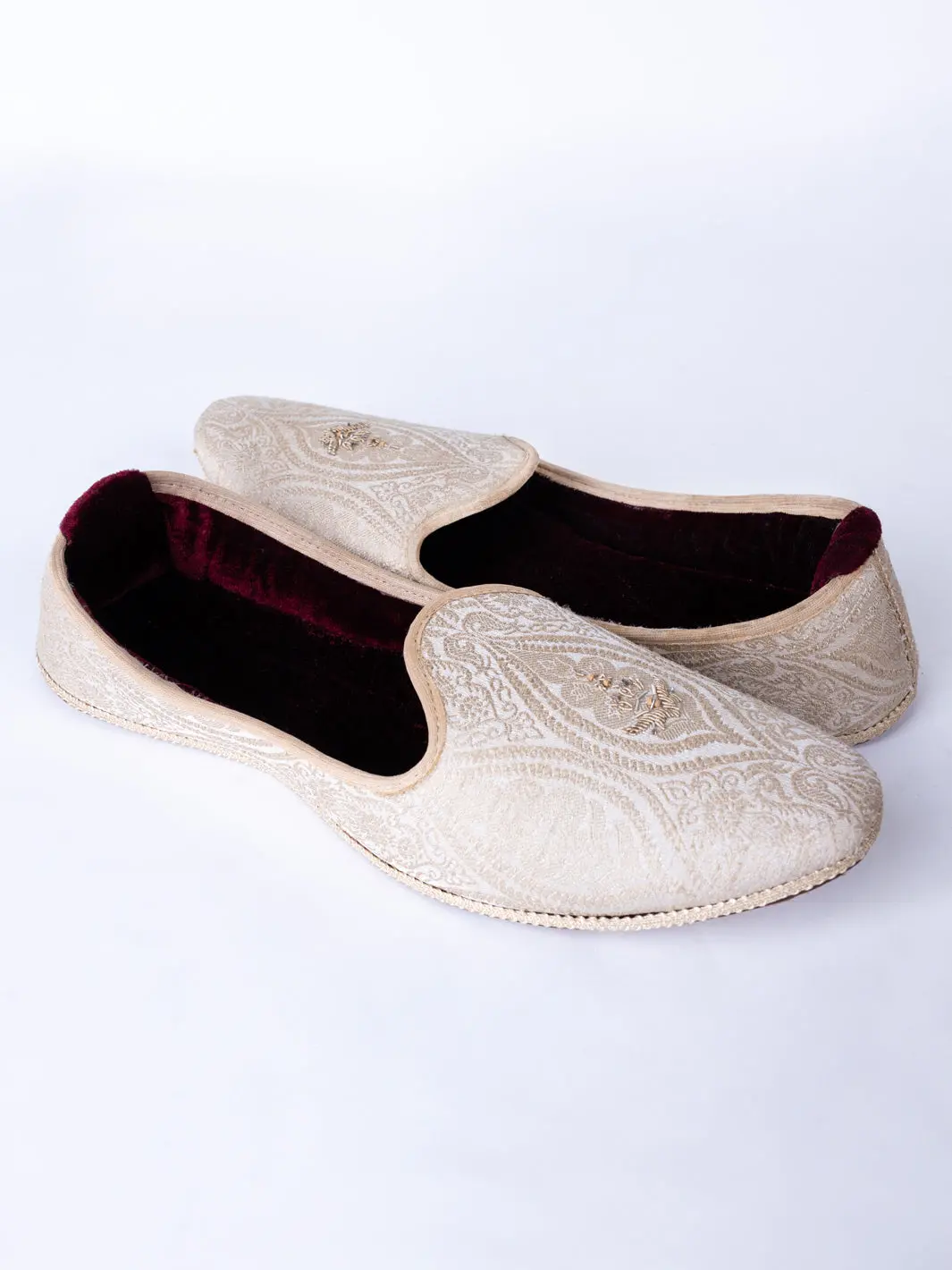 Dull Beige Blended Khussa - Al-Kh-145 1