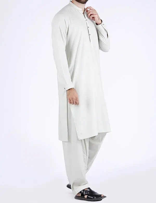 Sea Green Kameez Shalwar - Al-Ks-2187 1