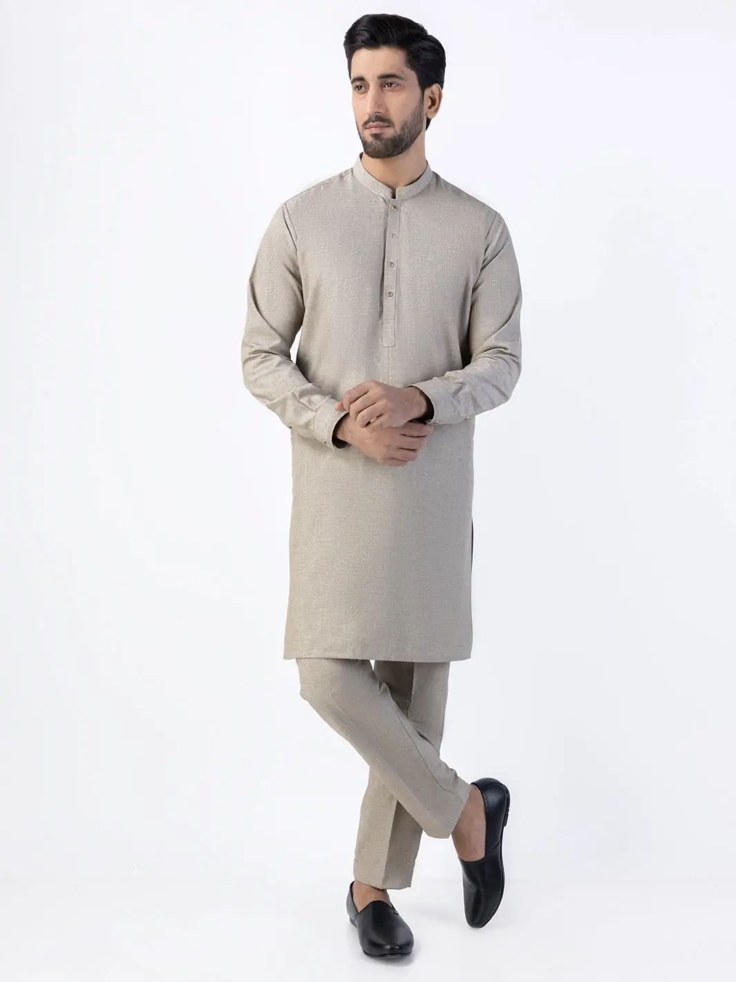 Khaki Kurta Trousers - Al-Kt-3024A 1