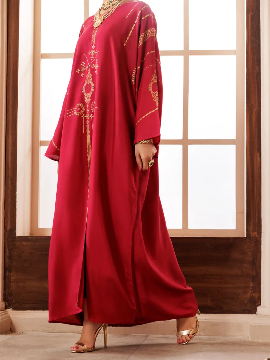 Pink Maple Silk Tunic - Al-Lk-1006 1
