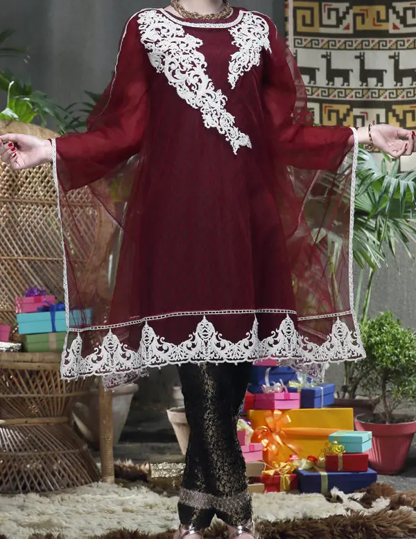 Mehroon Tunic - Lk-546 1