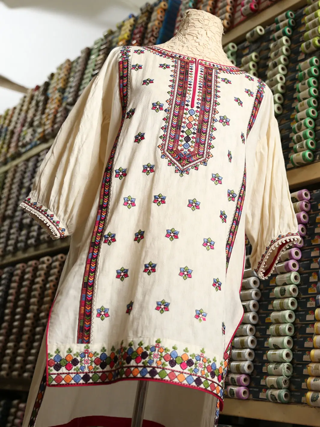 Off White Bunnat Tunic - Lk-693 1