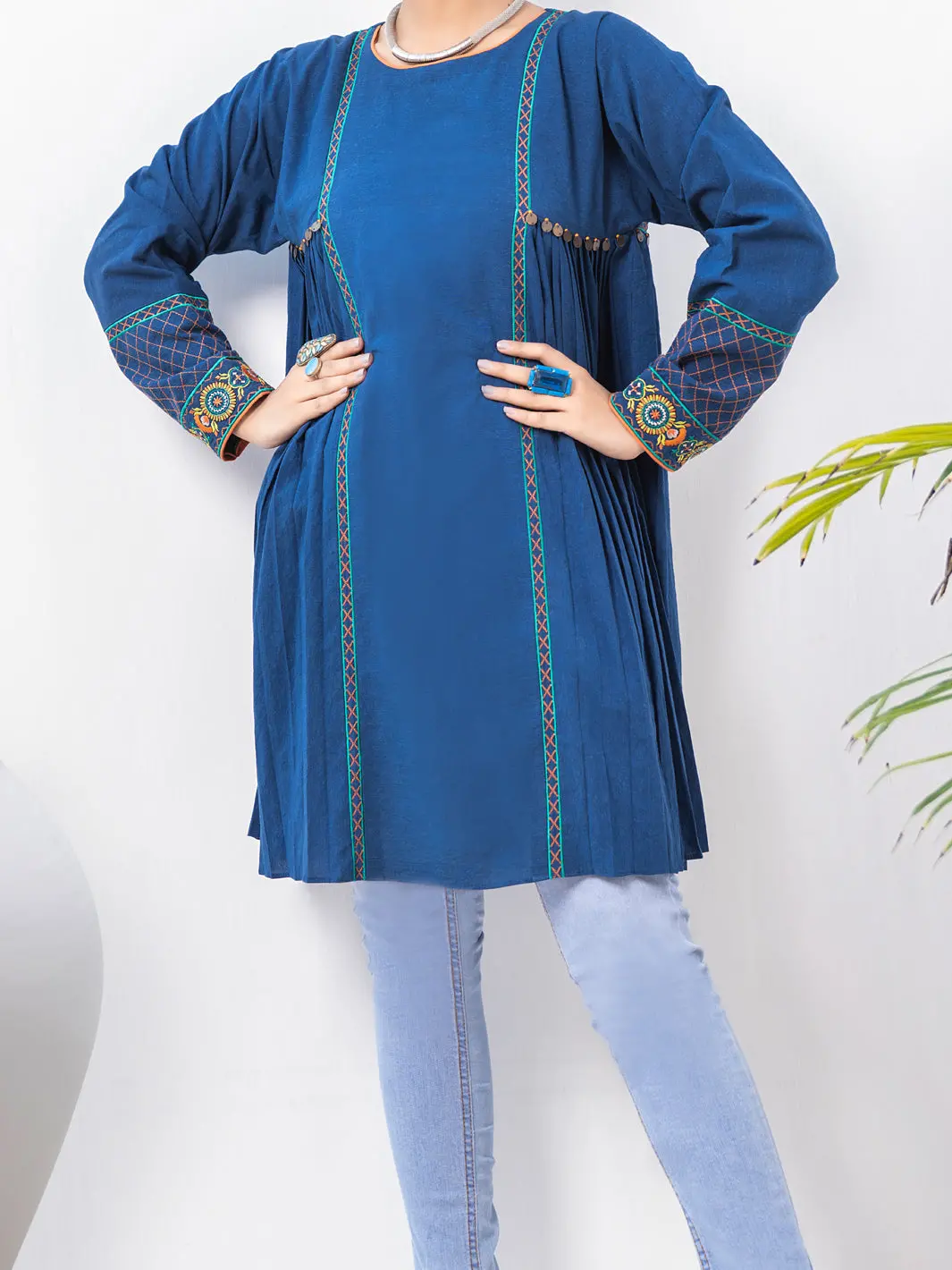 Blue Karandi Tunic - Al-Lk-765 1