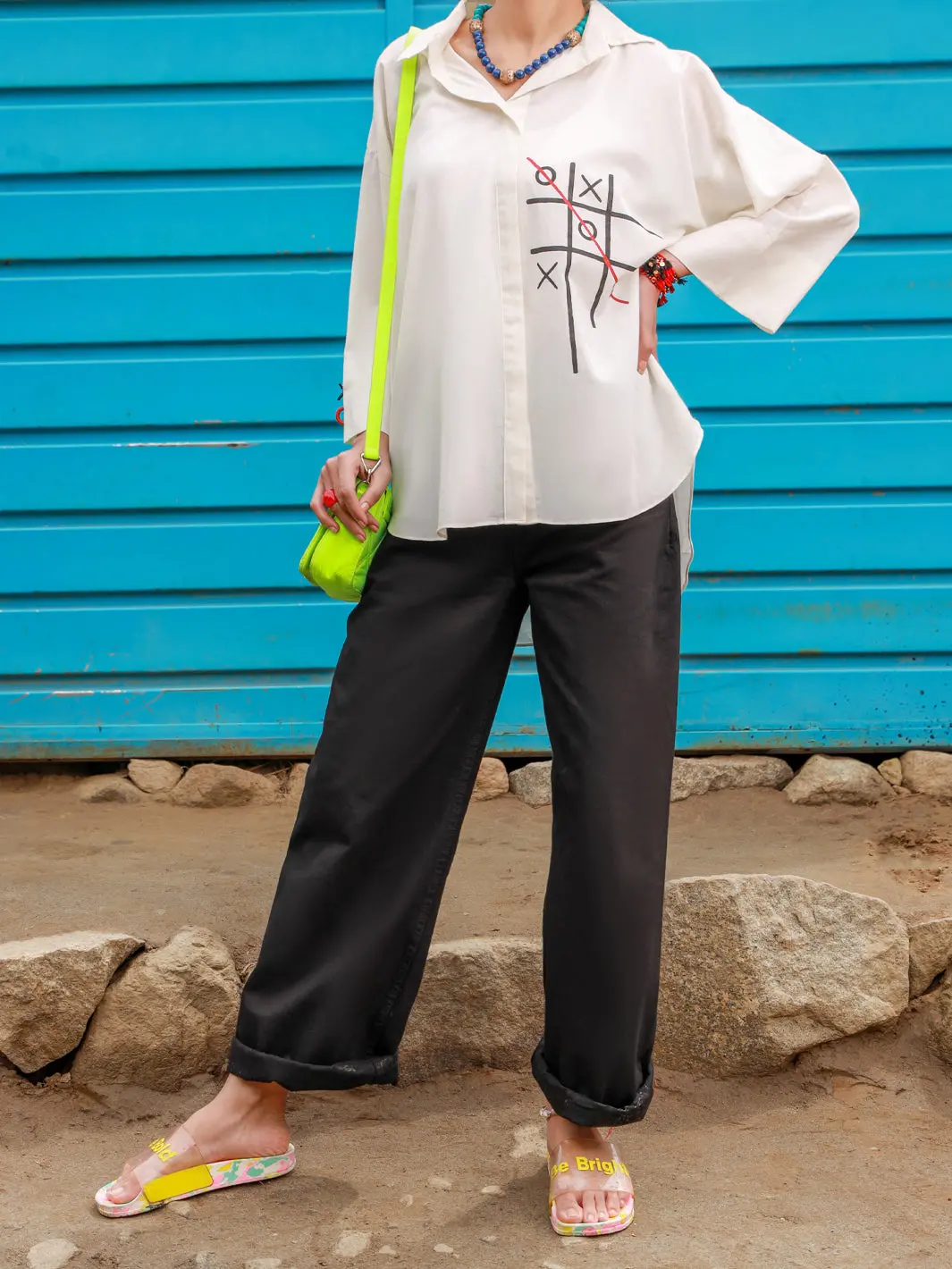White Cambric Tunic - Al-Lk-852 1