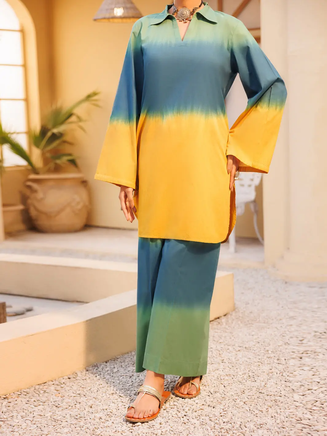 Multicolor Lawn Stitched 2Pc - Al-2Ps-Lks-1117 1