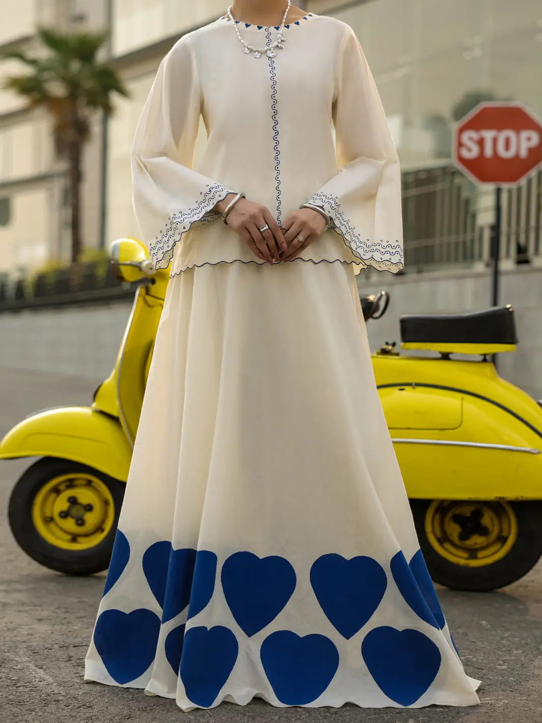 White Lawn Stitched 2Pc - Al-2Ps-Lks-1143A 1