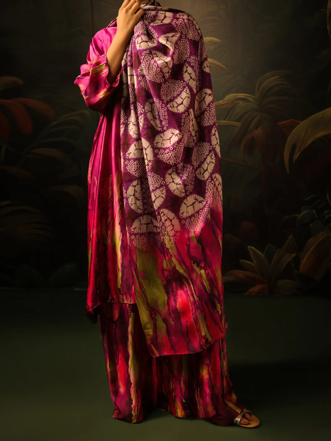 Purple Silk Formal 3Pc Stitched - Al-3Ps-Ss-Ls-587 1