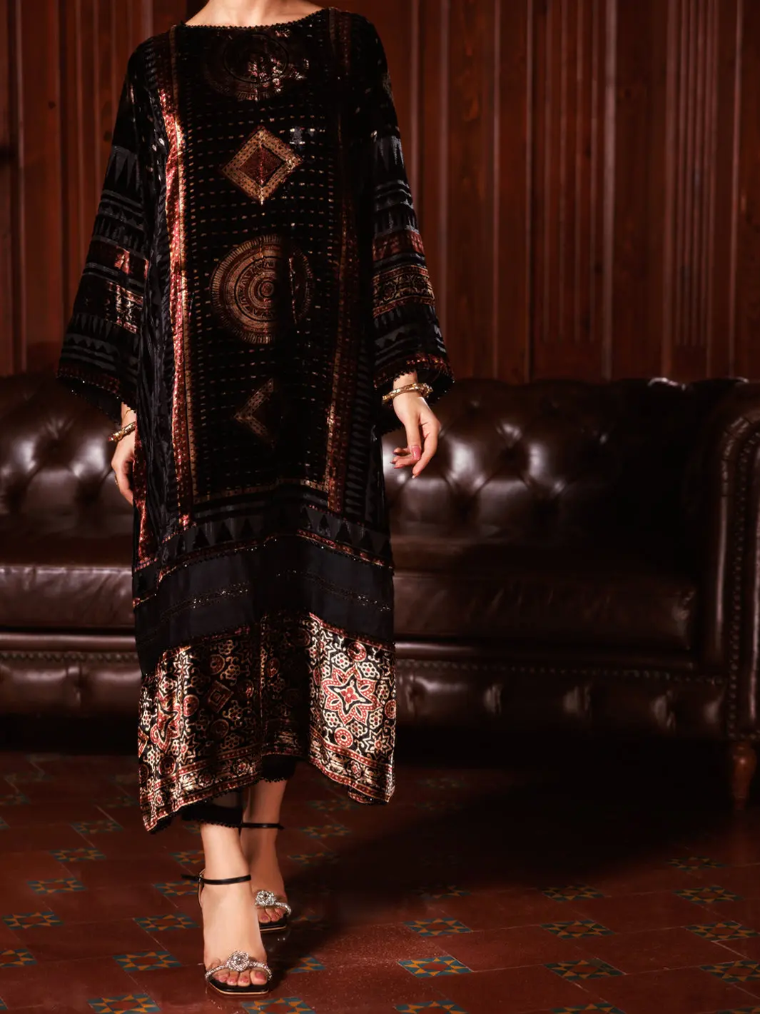 Multicolor Palachi Formal 2Pc Stitched - Al-Ls-Lks-558 1