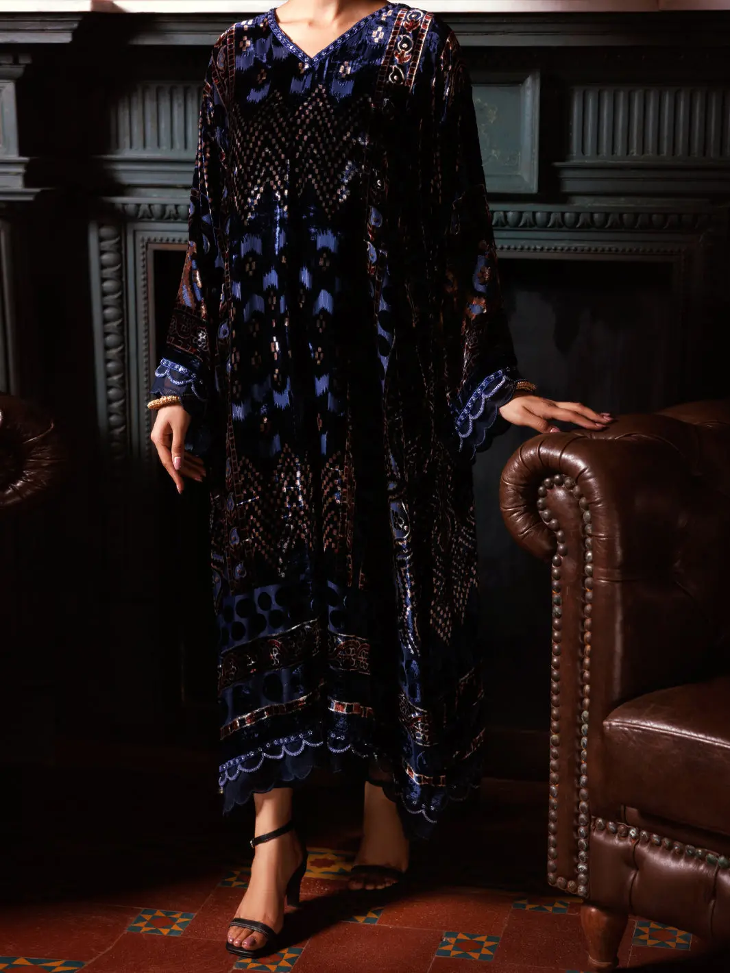 Blue Palachi Formal 2Pc Stitched - Al-Ls-Lks-559 1