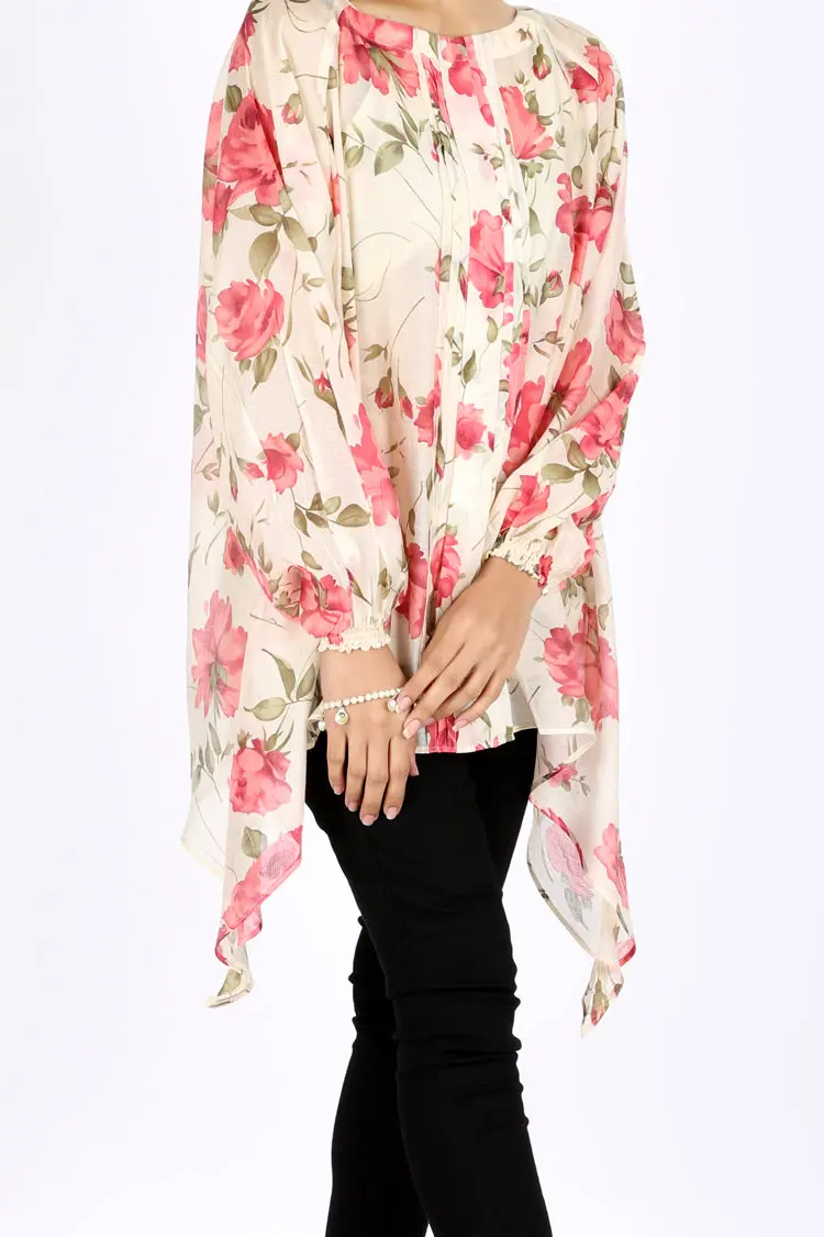 Off White Tunic - Al-Lsk-125 1