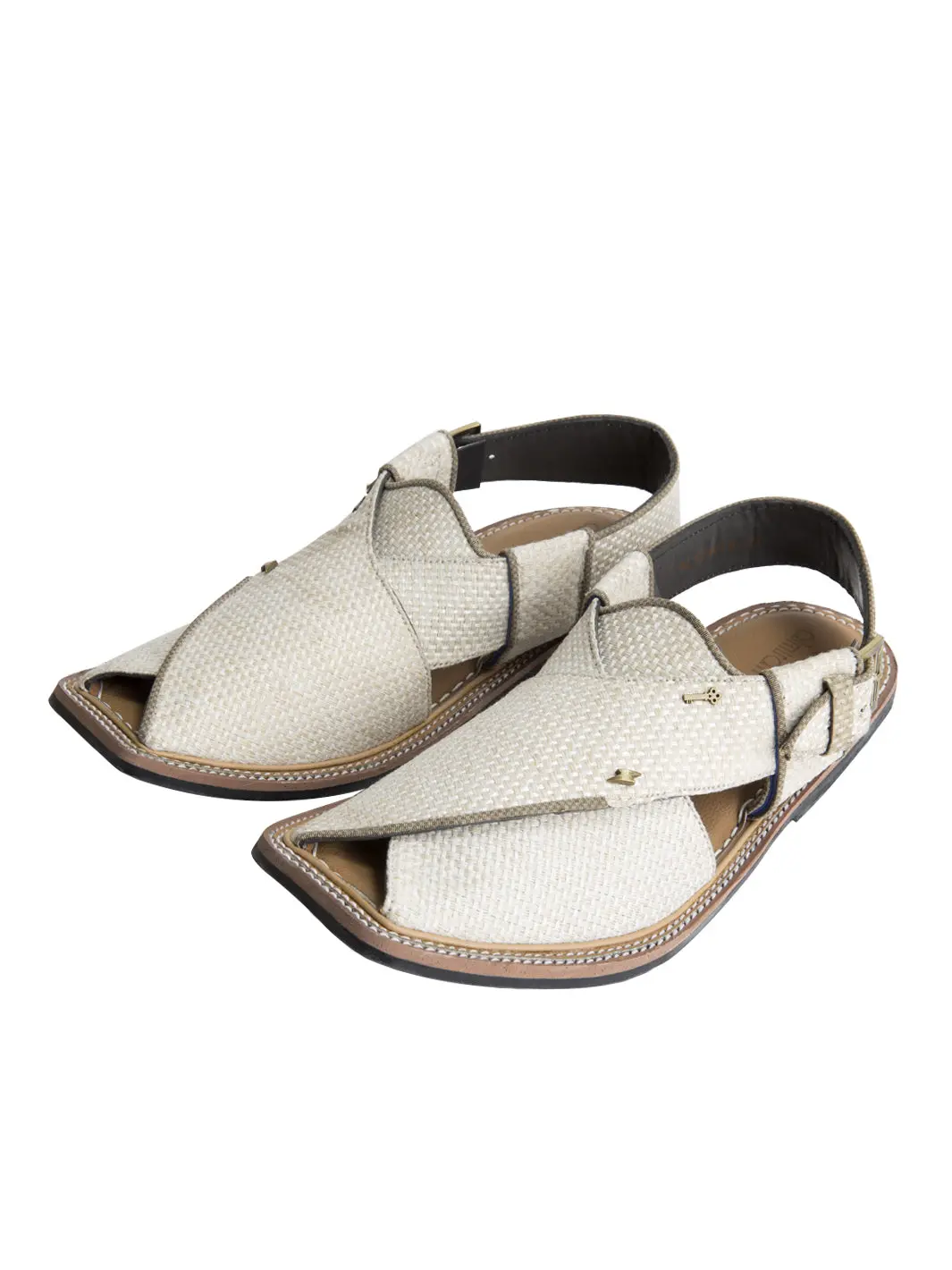 Fawn Peshawari Chappal - Al-Mfw-Fb-079 1