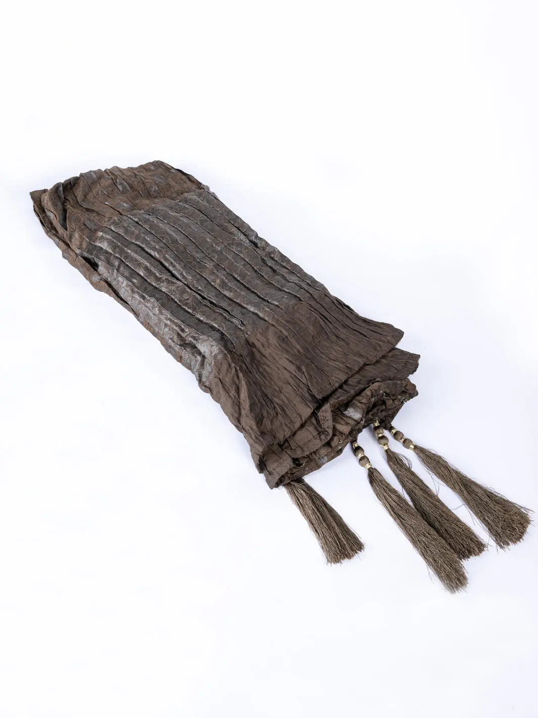 Olive Green Blended Stole For Men - Al-Mst-057 1