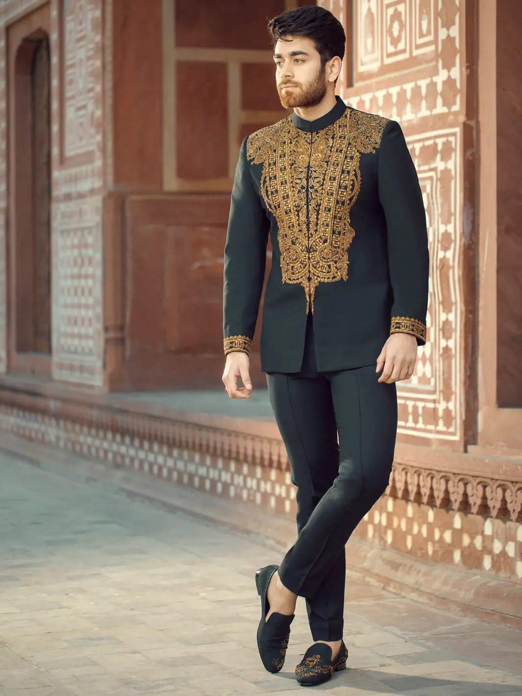 Black Prince Coat  - Al-Pcs-013 1