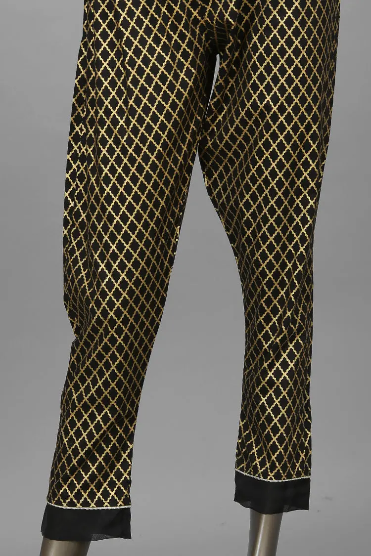 Black Women Trouser - Al-T-214 1