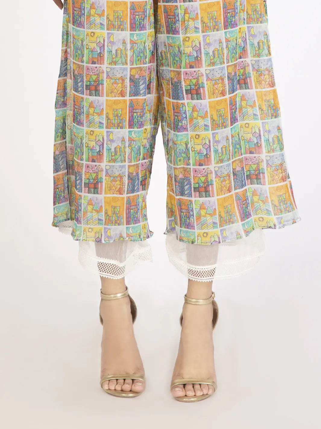 Multicolor Women Trouser - Al-T-341 1