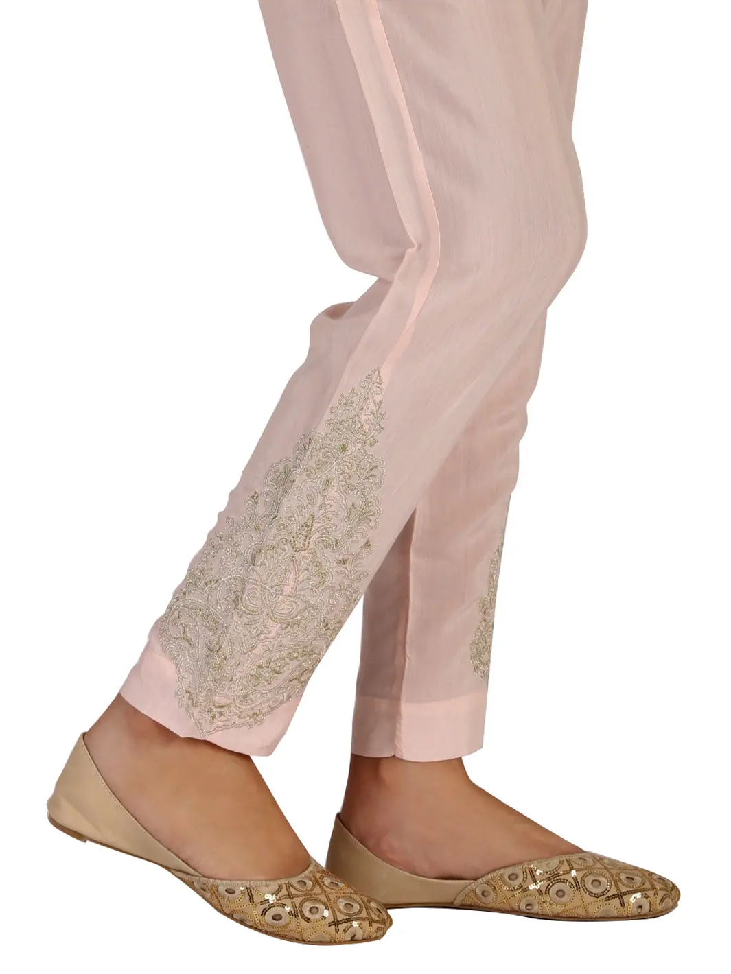 Pink Viscose Trouser - Al-T-408 1