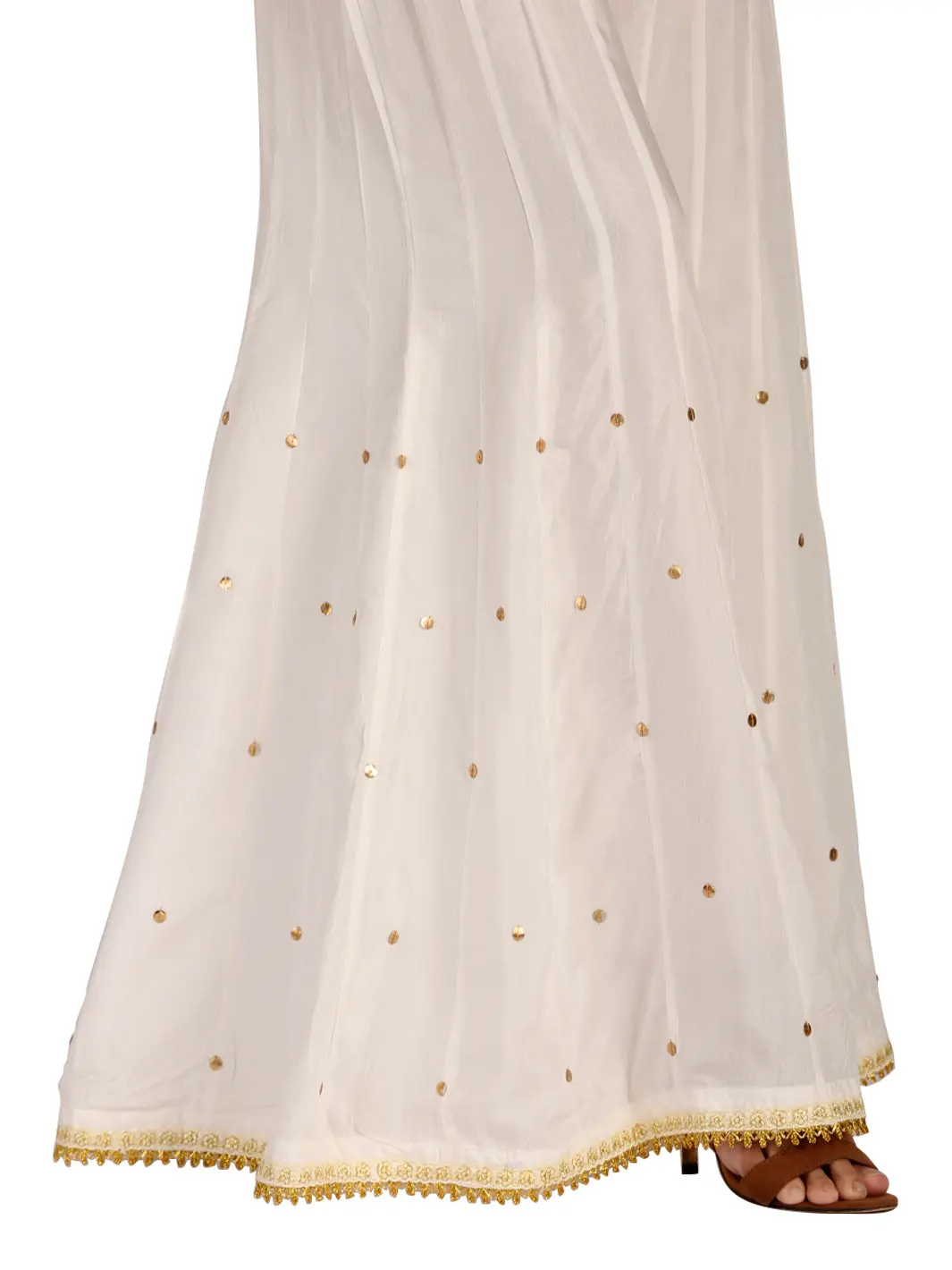 White Viscose Trouser - Al-T-412 1