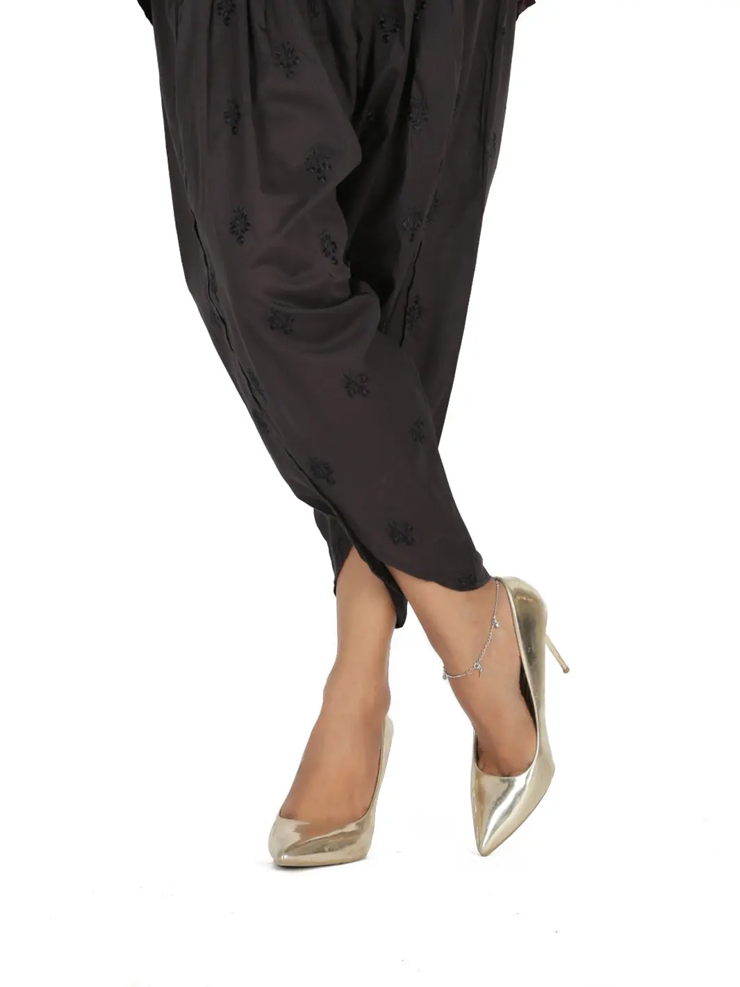 Black Lawn Trouser - Al-T-452 1