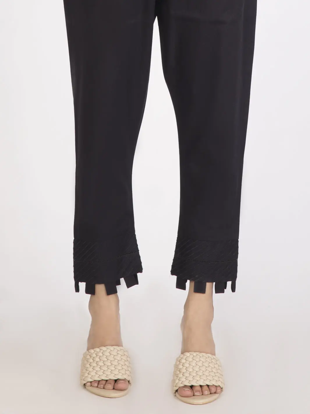 Black Viscose Trouser - Al-T-463 1