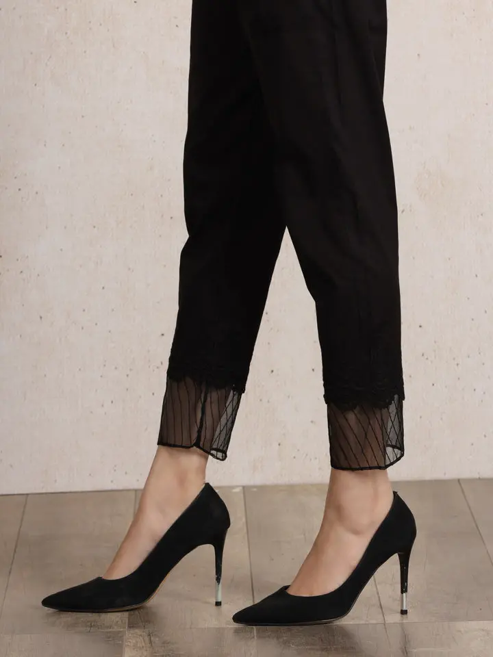Black Women Trouser - Al-T-471 1