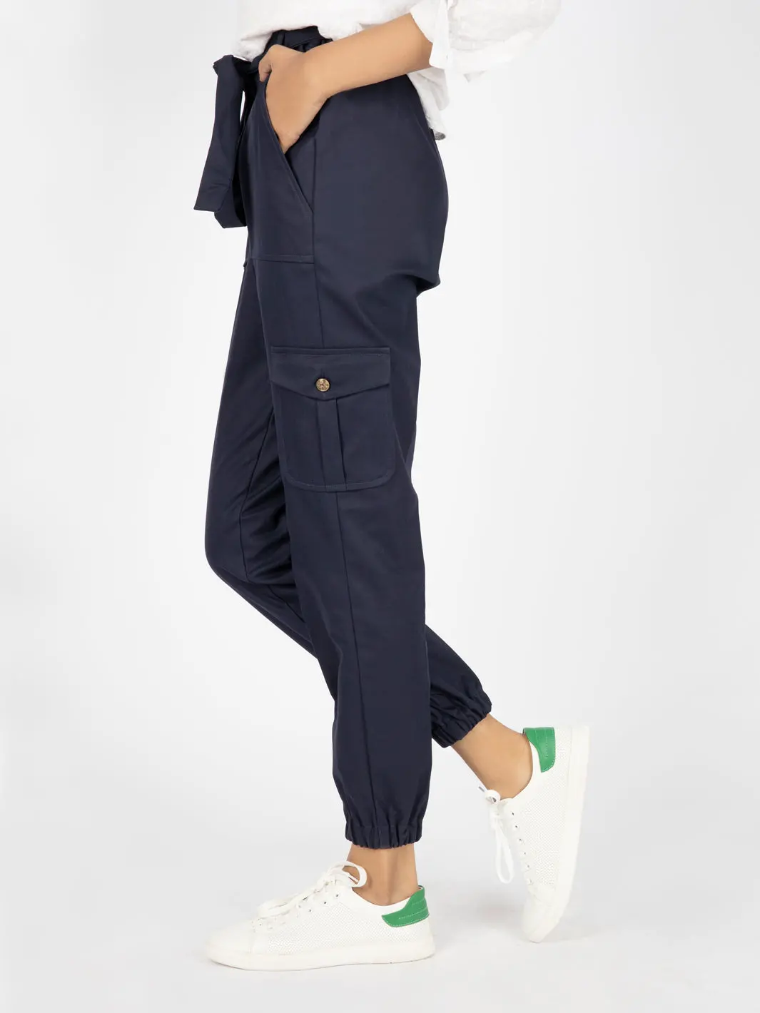Navy Blue Women Trouser - Al-T-520 1