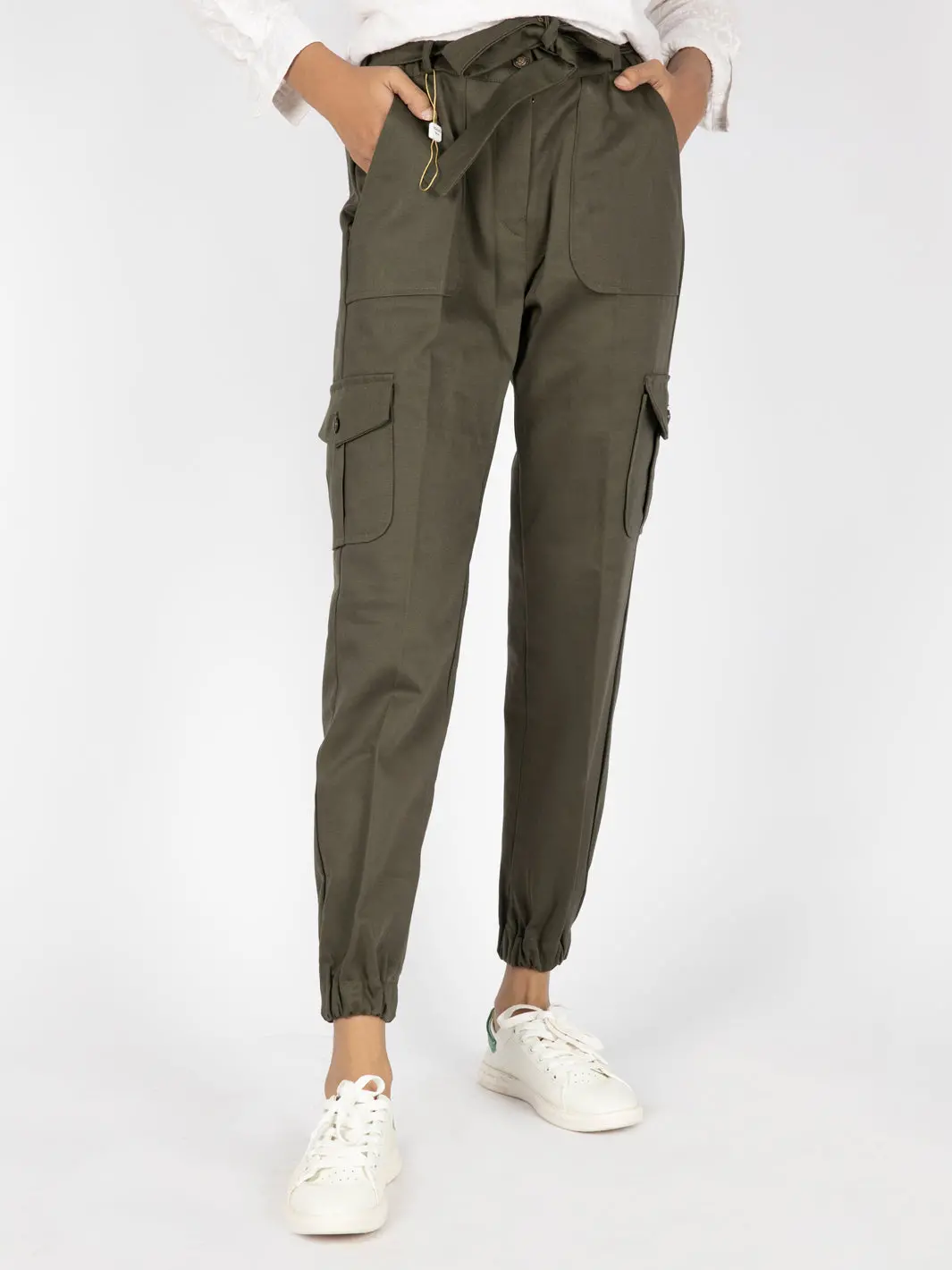 Green Women Trouser - Al-T-523 1