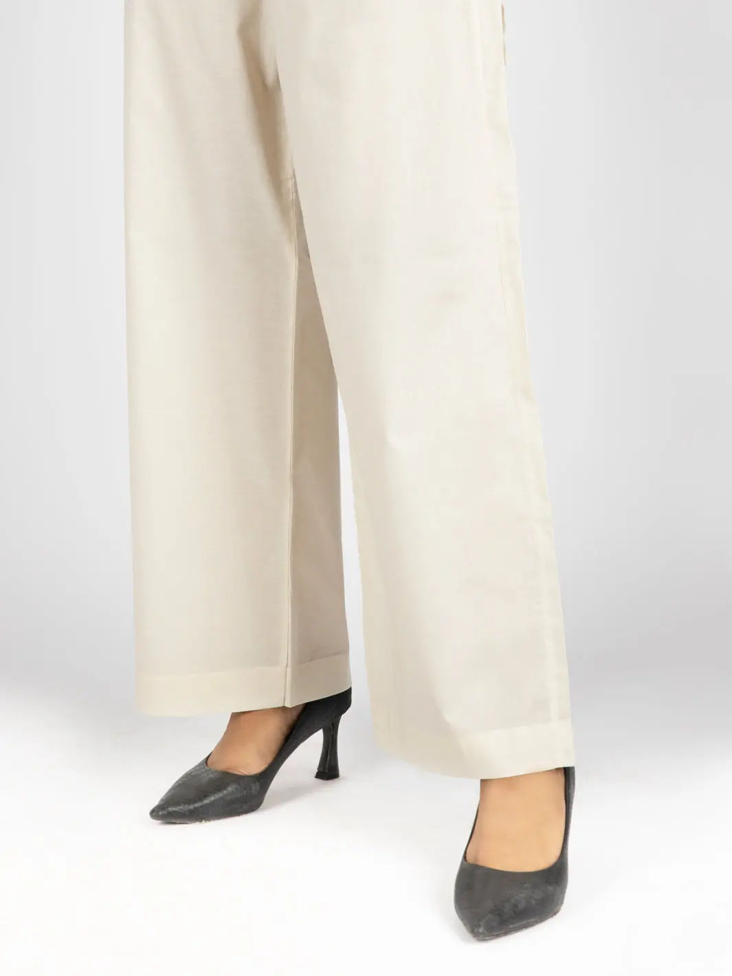 Ecru White Women Trouser - Al-T-545C 1