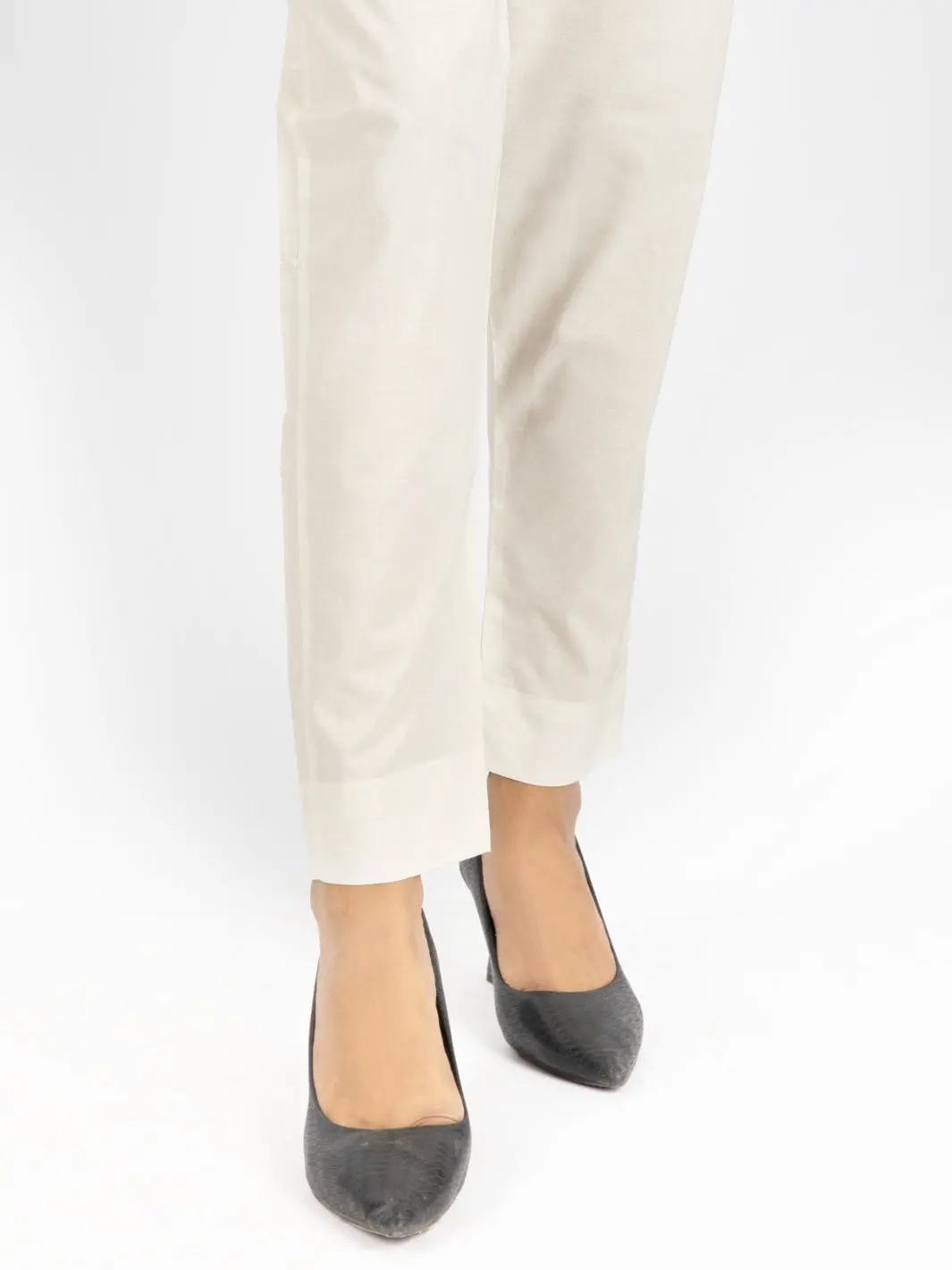 Ecru White Women Trouser - Al-T-546C 1