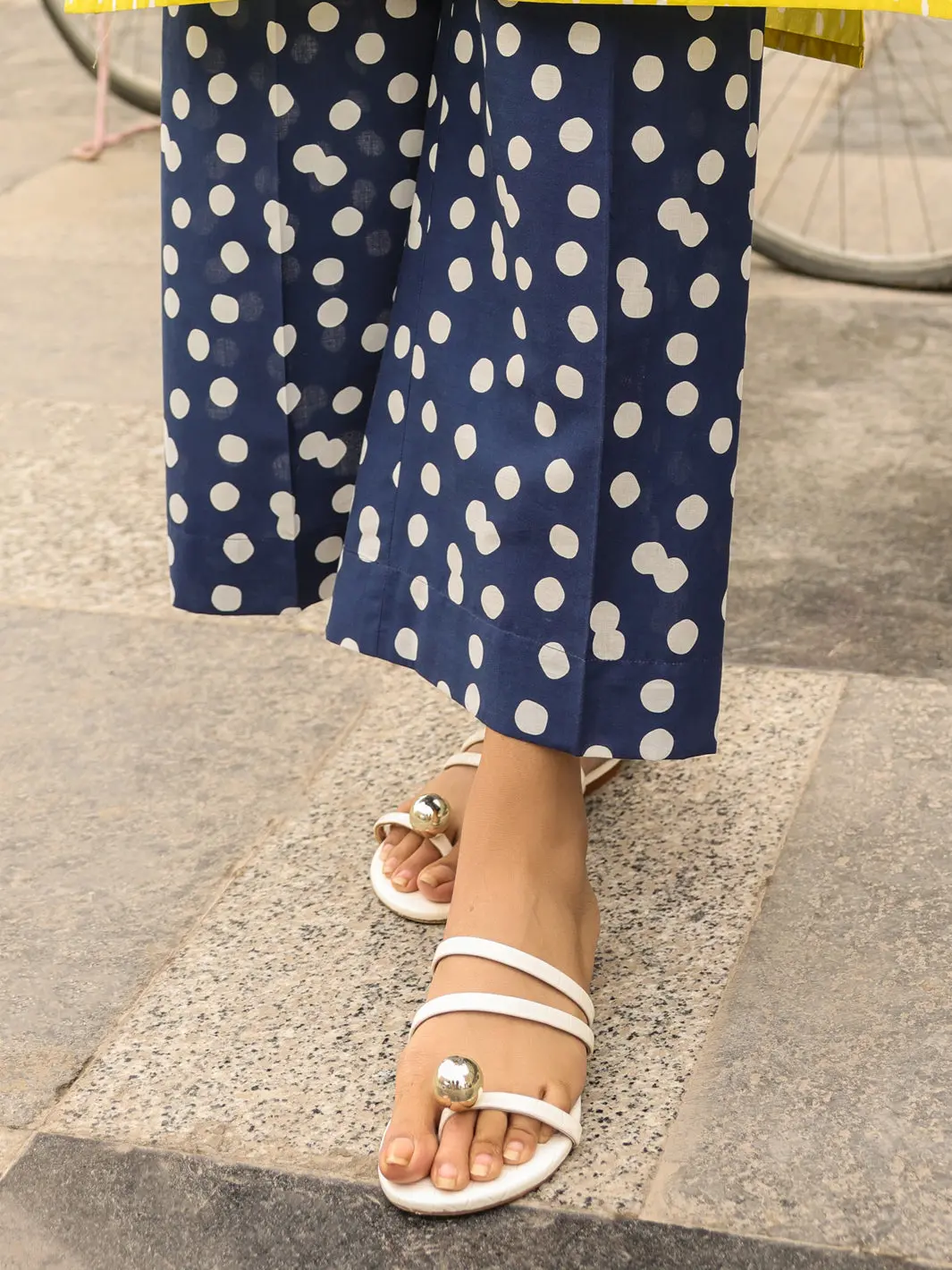 Blue Lawn Trousers - Al-T-796 1