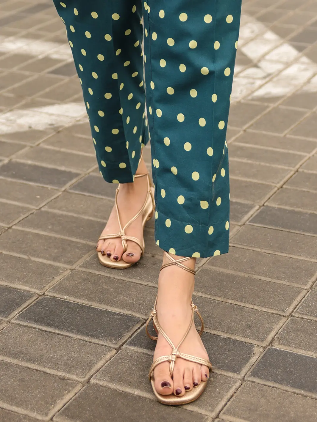 Blue Lawn Trousers - Al-T-800 1