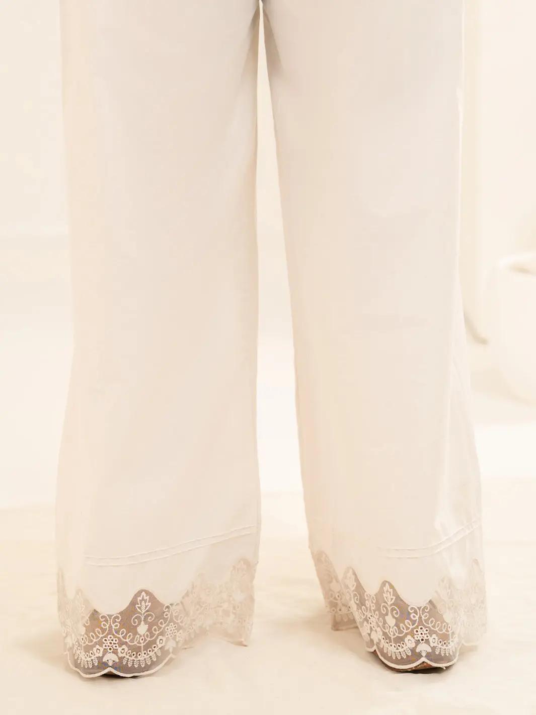 White Dyed Trousers - Al-T-805 1