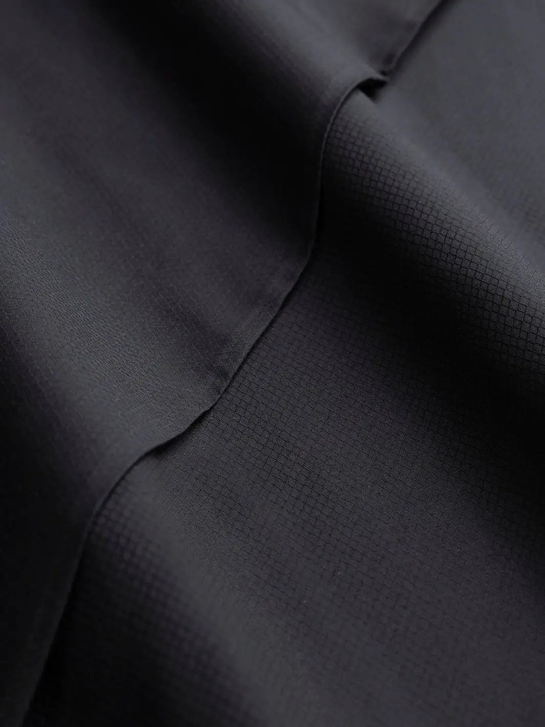 Black Cotton Unstitched Fabric - Al-Un-Mrj-15125 1