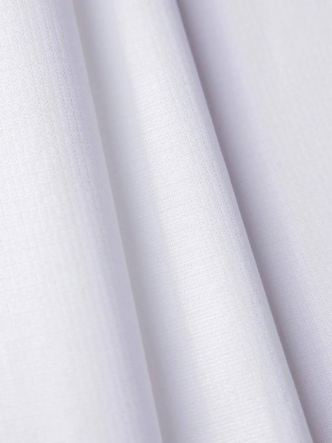 White Cotton Plain Unstitched Fabric - Al-Un-Mrj-15126 1