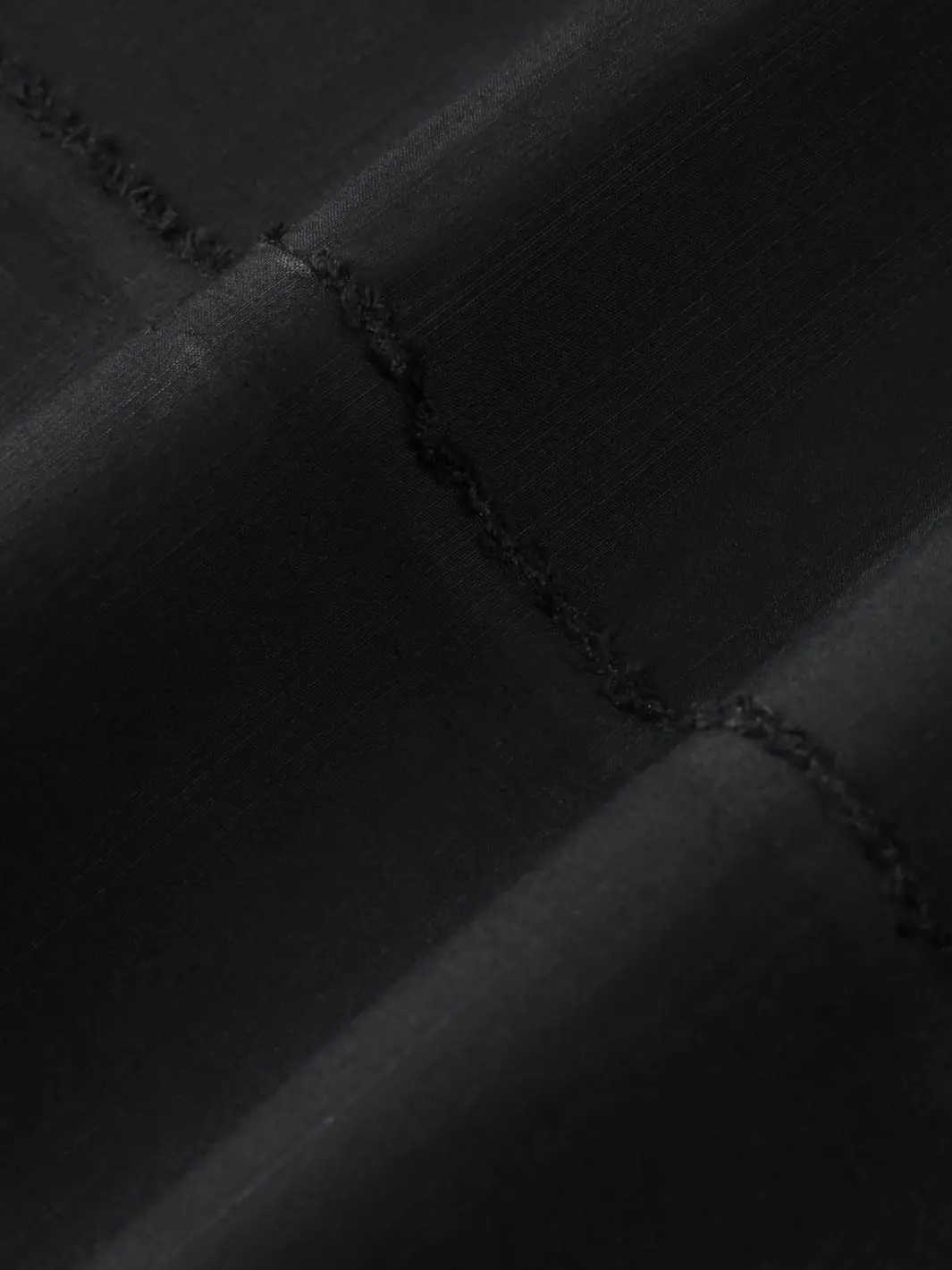 Black Blended Unstitched Fabric - Al-Un-Nzm-6193 1