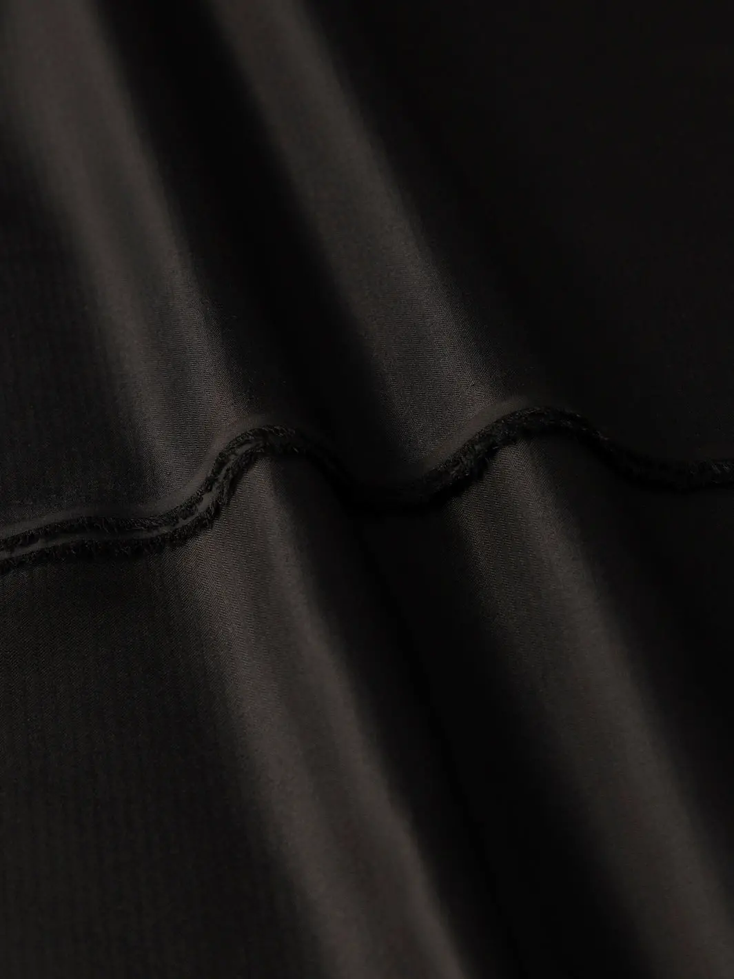 Black Blended Unstitched Fabric - Al-Un-Stn-15127 1