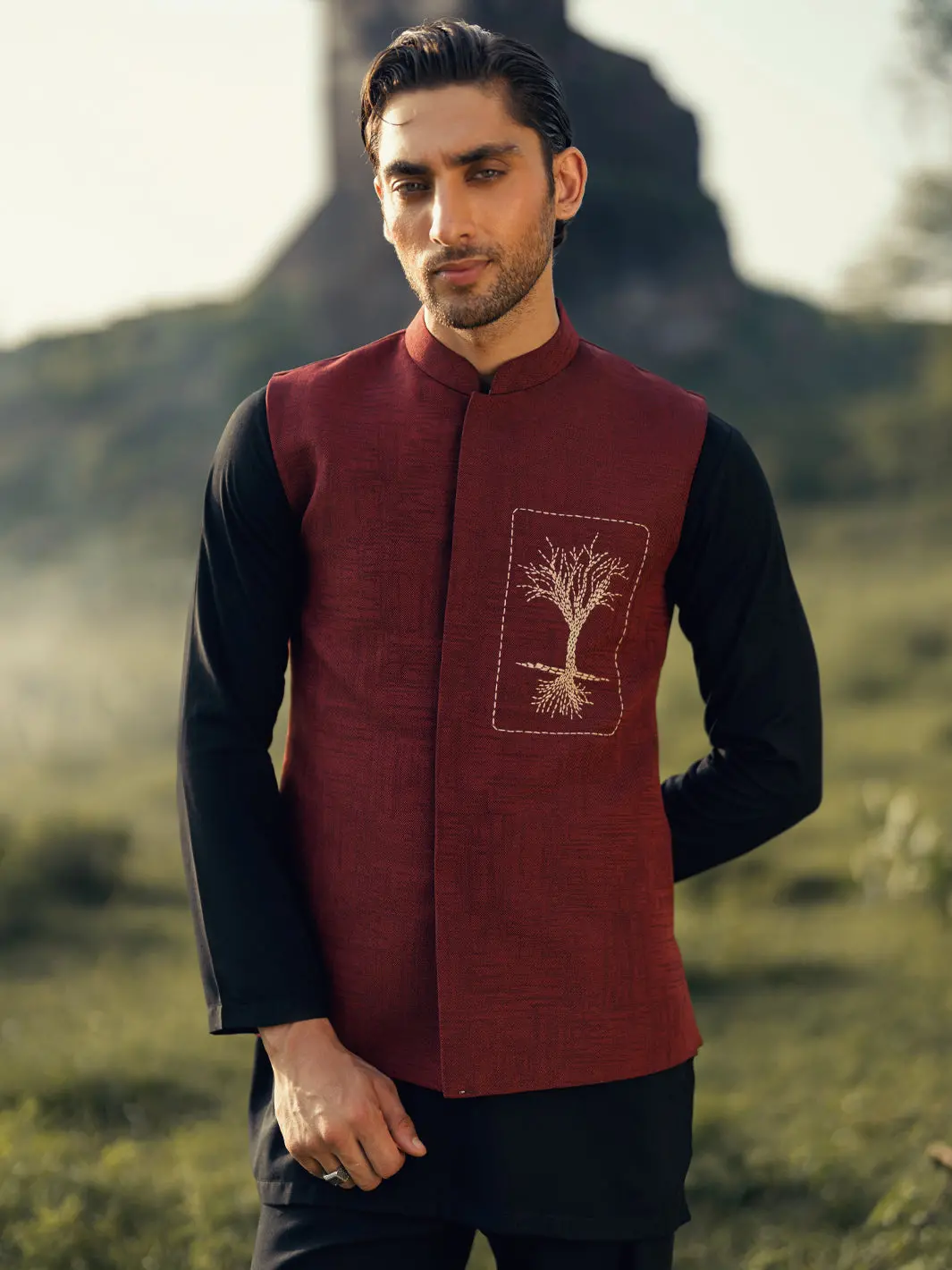 Red Waistcoat - Al-Wc-596B 1