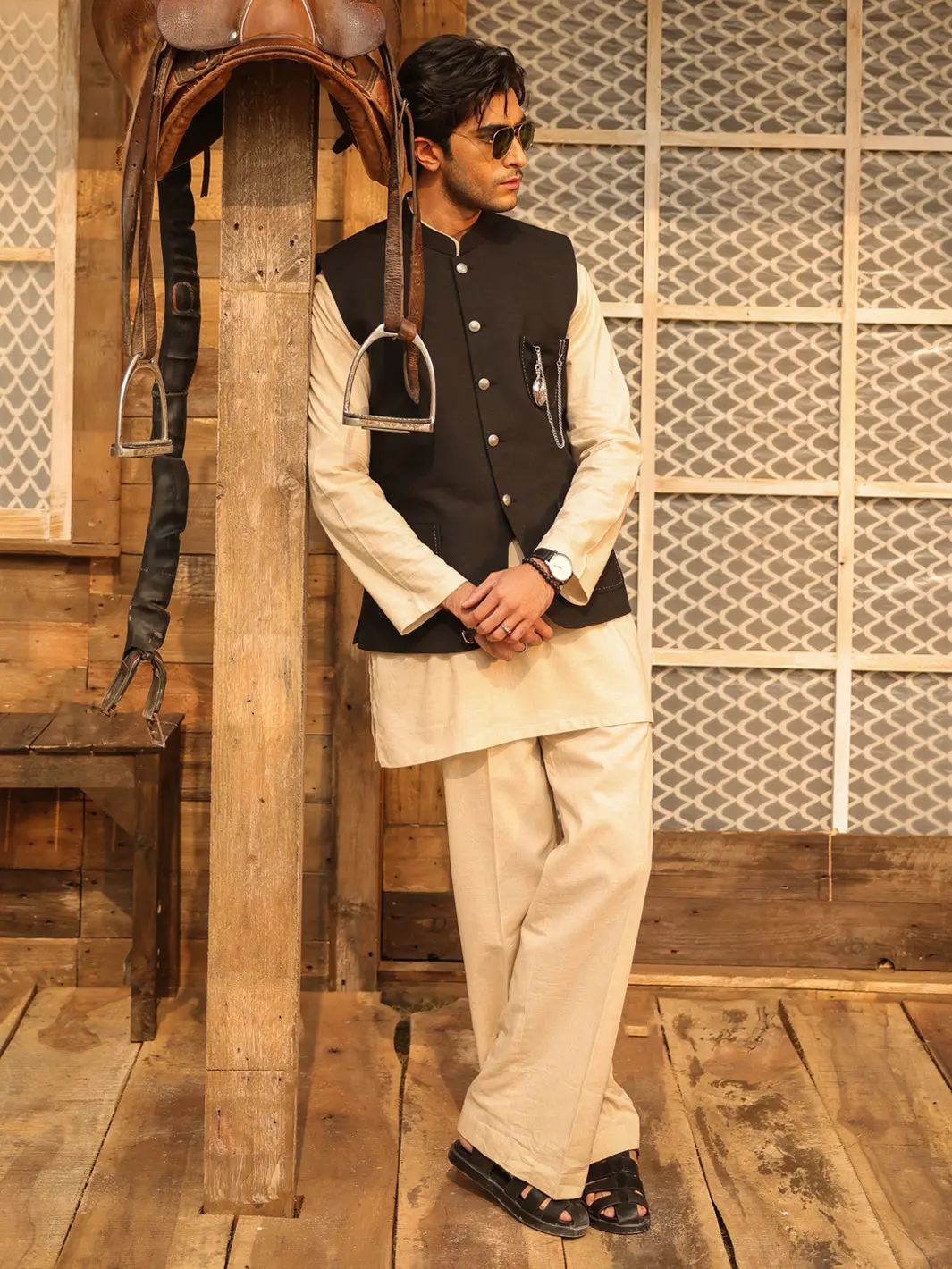 Black Waistcoat - Al-Wc-633 1