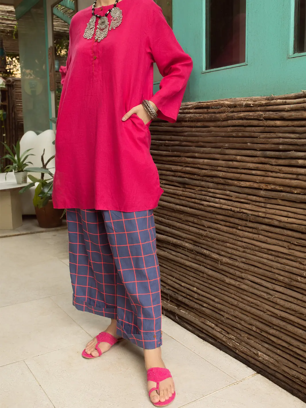 Pink Blended Tunic - Alcr-Lk-1064 1