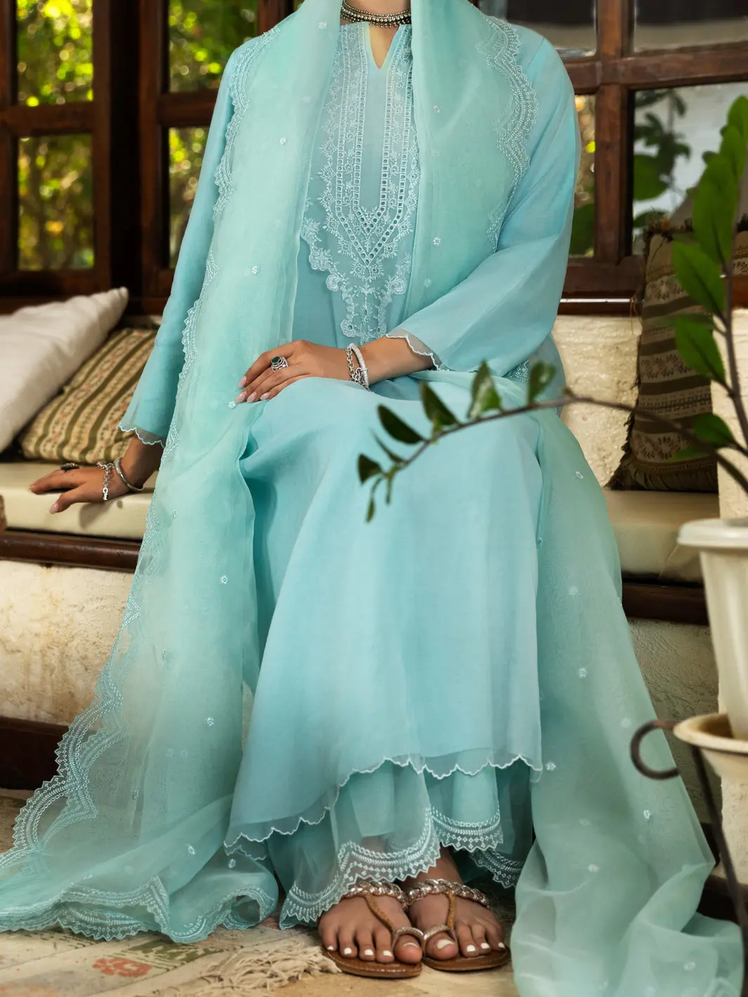 Ice Blue Stole - Alcr-St-1050 1