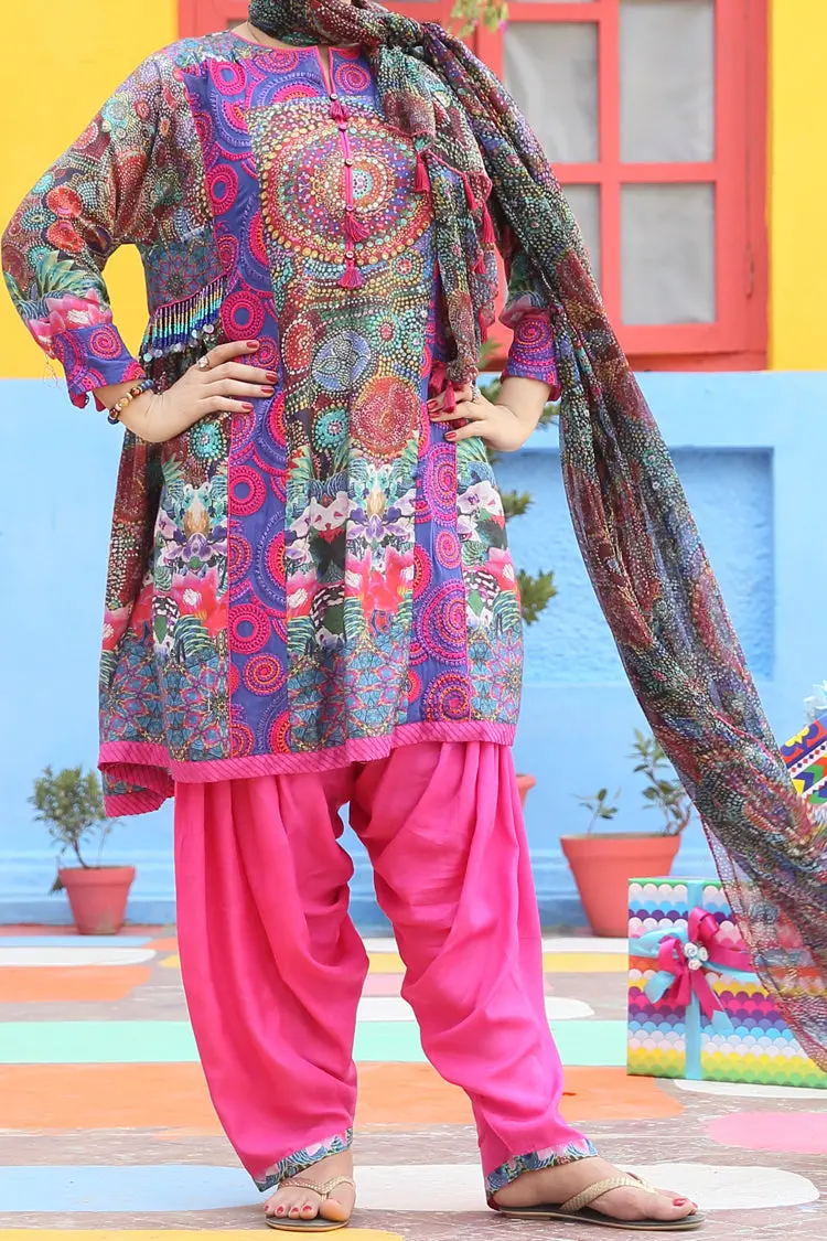 Orange 3Pc Stitched - Aldp-064 1