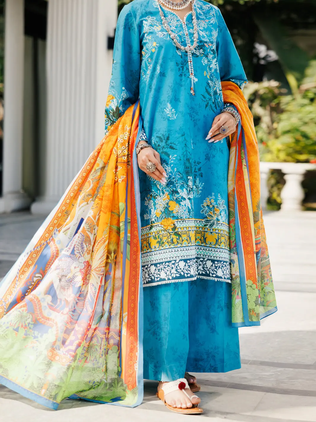 Ferozi Lawn 3Pc Stitched - Alp-3Ps-2117 1