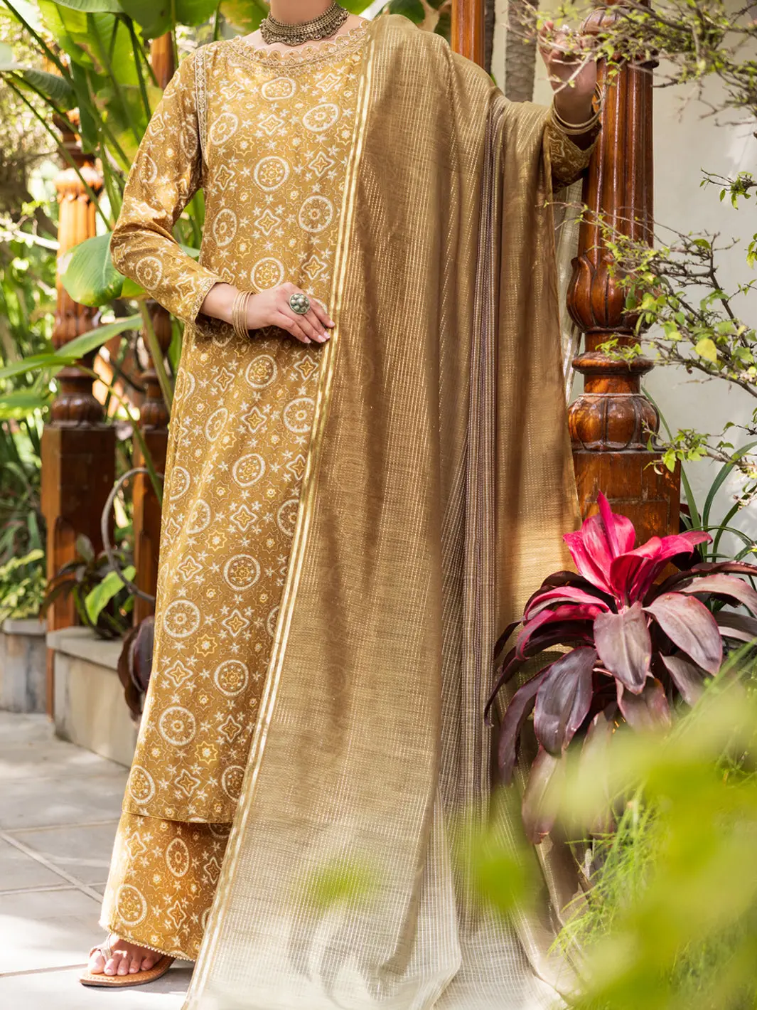Brass Lawn Stitched 3Pc - Alp-3Ps-2607 1